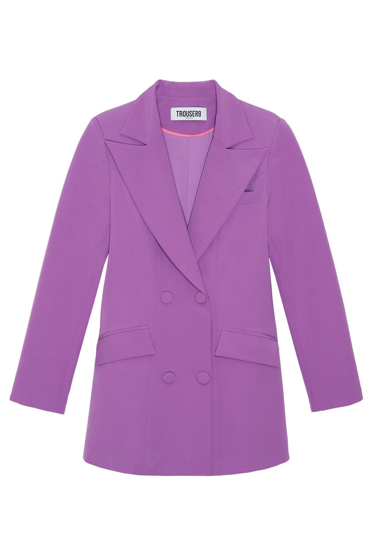 purple blazer