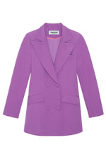 purple blazer 