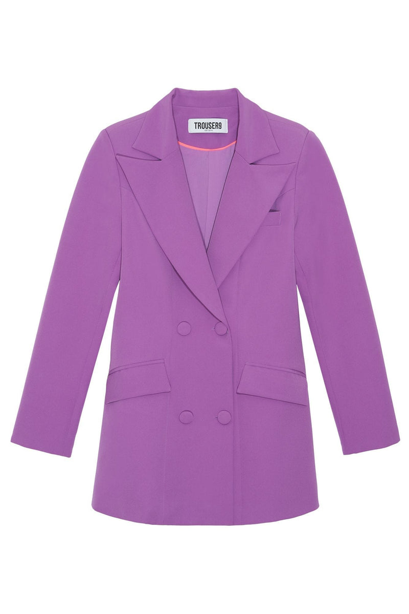 purple blazer 